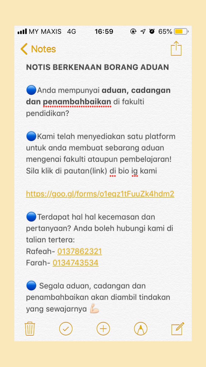 edusmf's tweet photo. link ke borang aduan fakulti pendidikan https://t.co/bHlZkHjDsm https://t.co/gDtfxQ1dg7