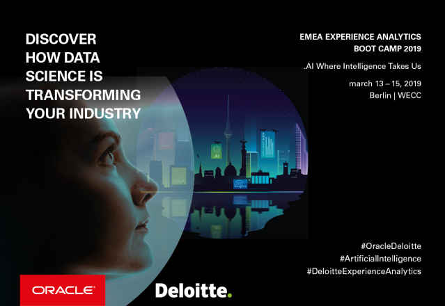NMarton_t's tweet photo. #OracleDeloitte #DeloitteExperienceAnalytics #ArtificialIntelligence @oracleemeaps @DeloitteDE @fjtorres https://t.co/sUBi7RwetF https://t.co/ZupiEPx7IO