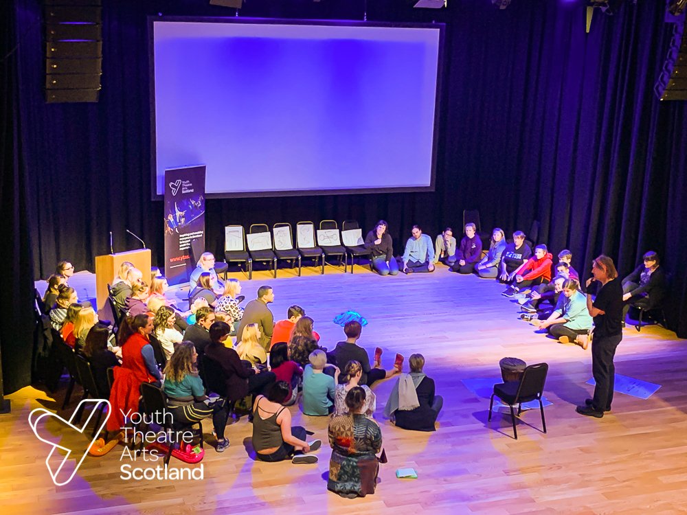 YTArtsScot's tweet photo. Head over to our Facebook page to see a full photo album from The Lab and Interactive Theatre workshops, two of the highlights from a brilliant #Interchange2019 at Perth Theatre https://t.co/HjiPiicJUq https://t.co/EfoHmEDxKx