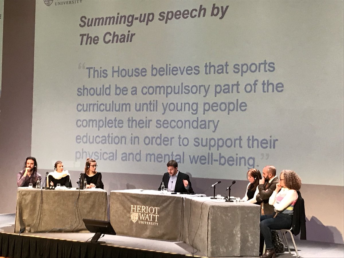 TGALanguages's tweet image. Some of our S5 linguists had a fantastic morning at the Multi-Lingual debate at Heriot-Watt University.  Very inspiring! @GlasgowAcademy 
#HWUMLD