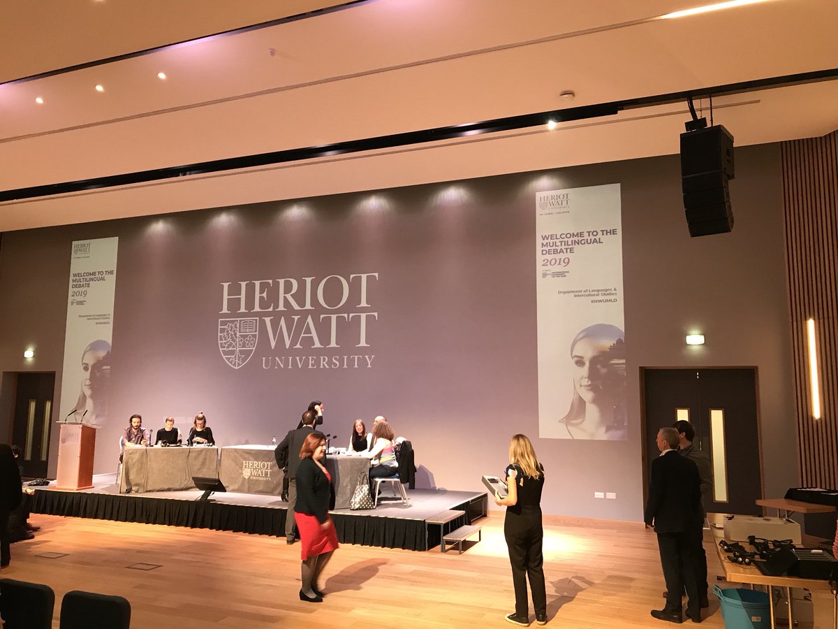 TGALanguages's tweet image. Some of our S5 linguists had a fantastic morning at the Multi-Lingual debate at Heriot-Watt University.  Very inspiring! @GlasgowAcademy 
#HWUMLD