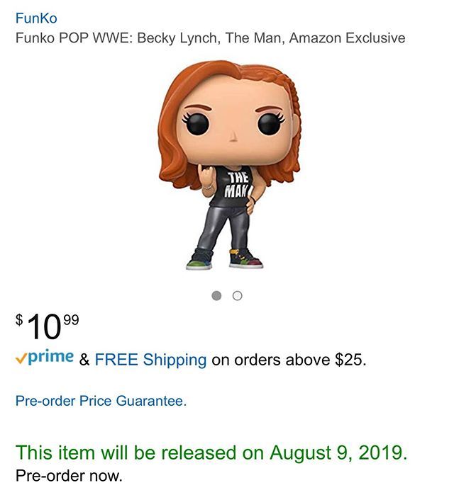 becky lynch funko pop amazon
