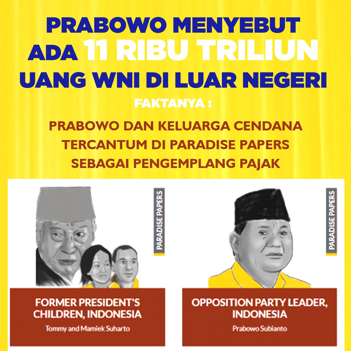 LAminarty's tweet photo. Sejarang gini aja deh, belum jadi presiden aja udah melakukan pengemplangan pajak. Gimana kalau udah jadi presiden?https://t.co/vmfvzLDzZa    @anissofyann @ervitamaulidia @annarianaa @radenmasdimas__ @putriiyab_ https://t.co/rfkboqA7UU