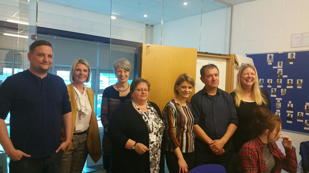 Spent a very interesting morning @sharonallensfc meeting the leadership team and service users <a href="/LDCCareCo/">LDC Care Co</a>.  We joined the newly recruited staff group on the second day of their induction training.