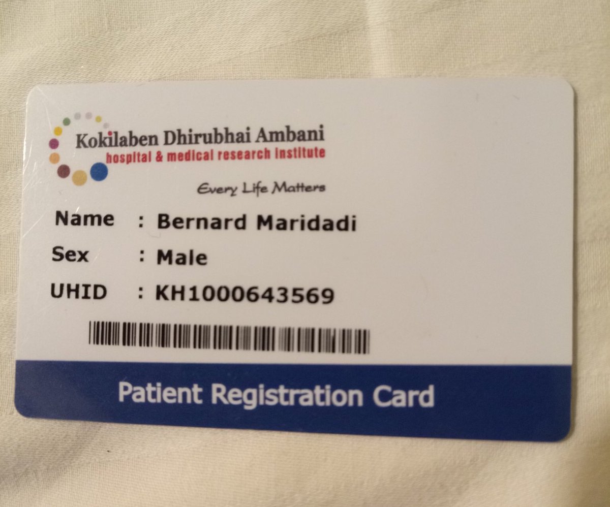 Ugaman01's tweet photo. Special Update:
Our brother @BMKGift landed safely today morning in India and he has already been admitted at Kokilaben Dhirubhai Ambani Hospital,  Four Bungalows,  Andheri (W) Mumbai

Do not also forget that he still needs our financial support. #10KForGift https://t.co/kP1MAZS80K