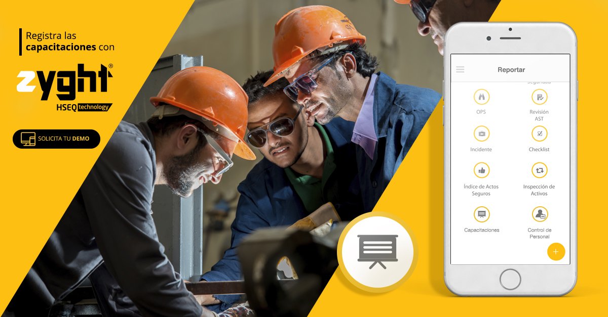 ZYGHT_Tech's tweet photo. Las empresas que quieren instalar una real cultura preventiva, deben tener claro que para lograrlo la capacitación es clave. En ZYGHT puedes registrar cada capacitación https://t.co/KedL2yjAER
#ssoma #hse #softwarehse #seguridadlaboral #saludocupacional #appseguridad https://t.co/mii8E1Piqf