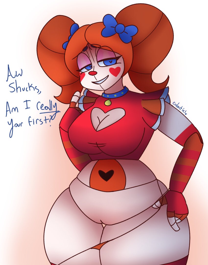 SlutAnimatronic's tweet photo. Aaaaw~ ¿De verdad soy la primera?~ https://t.co/FyLuv4pYZn