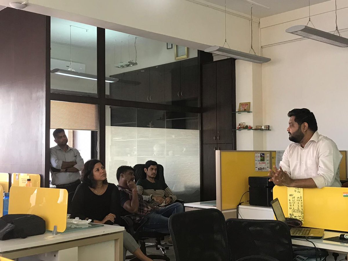 VentesAvenues's tweet photo. Just concluded our 6th #ReverseLearning session on #Thirdpartytrackingtool. A very informative session by our colleague Jaidev Bagde. At @VentesAvenues we believe to do the right thing and create a better experience by pushing our best practices: Trust, Transparency, Viewability. https://t.co/MqXcClYYpn