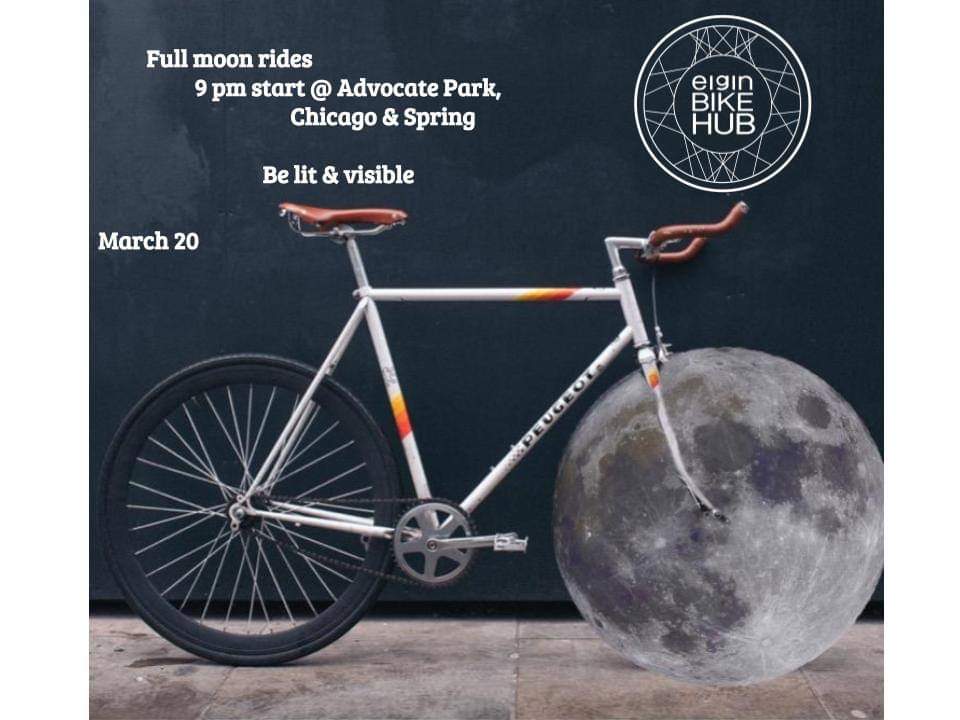 ElginComBikes's tweet photo. Join us tonight for the March Full Moon Ride! #BikeElgin #ExploreElgin #MarchIntoHealth #ComeRideWithUs https://t.co/Jn2KbLtXGH