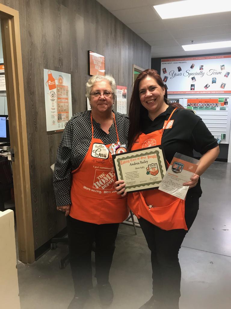 Taking care of our people! Thank you ASDS Andrea #6363palmcoastproud for assisting the Mt Pleasant store and for always living our values!