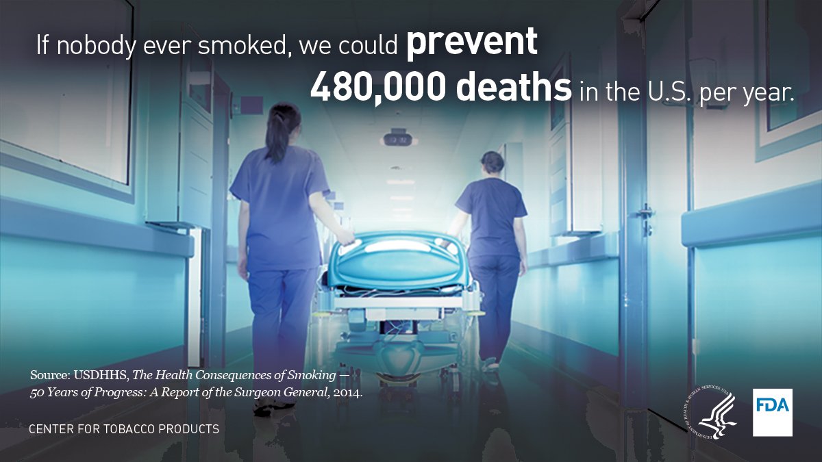 aarc_tweets's tweet photo. Today is #KickButtsDay. Take some time today to learn facts about the harms of smoking. 

#FACT Tobacco use causes more than 480,000 deaths each year in the United States. Find out more information to quit tobacco: https://t.co/kLtUgUSB3u via @FDATobacco https://t.co/UPcG1f73wU