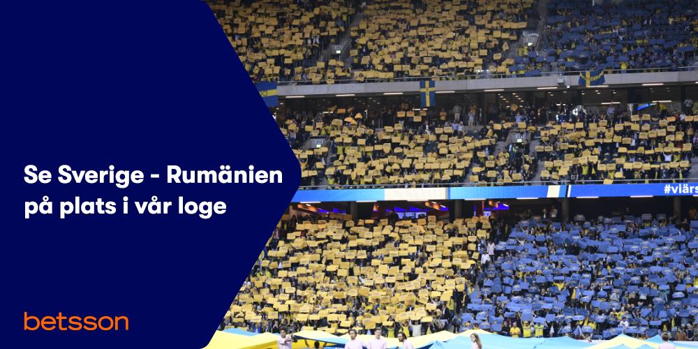 🇸🇪🇷🇴

Häng med <a href="/Wilbacher/">Thomas Wilbacher 💜</a> på lördag och se matchen LIVE i vår loge!

För att vara med:

🔹RT
🔸Följ

Drar två (+2) vinnare torsdag kl 15!