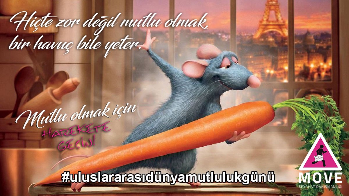 hareketegecin's tweet photo. Hiçte zor değil mutlu olmak,
Bir havuç bile yeter.
Mutlu olmak için HAREKETE GEÇİN!
#moveileuculur #moveevent #moveseyahatdanismanligi #moveseyahat #teknoloji #mice #moveteknoliji #moveorganizasyon #event #dunyamutlulukgunu https://t.co/SoT7gvPvg4