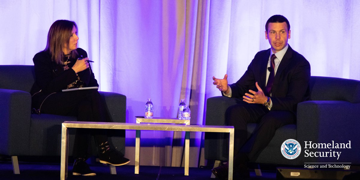 dhsscitech's tweet image. .@CBP_McAleenan talks CBP’s broad responsibilities &amp;amp; utilizing the Silicon Valley Innovation Program to bring #tech like autonomous capabilities + communication tools + big data to the border allowing @CBP to better carry out their mission. #SciTechShowcase #SciTechSVIP
