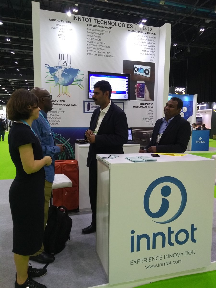 inntot's tweet image. Inntot @CABSAT - Dubai, March 2019