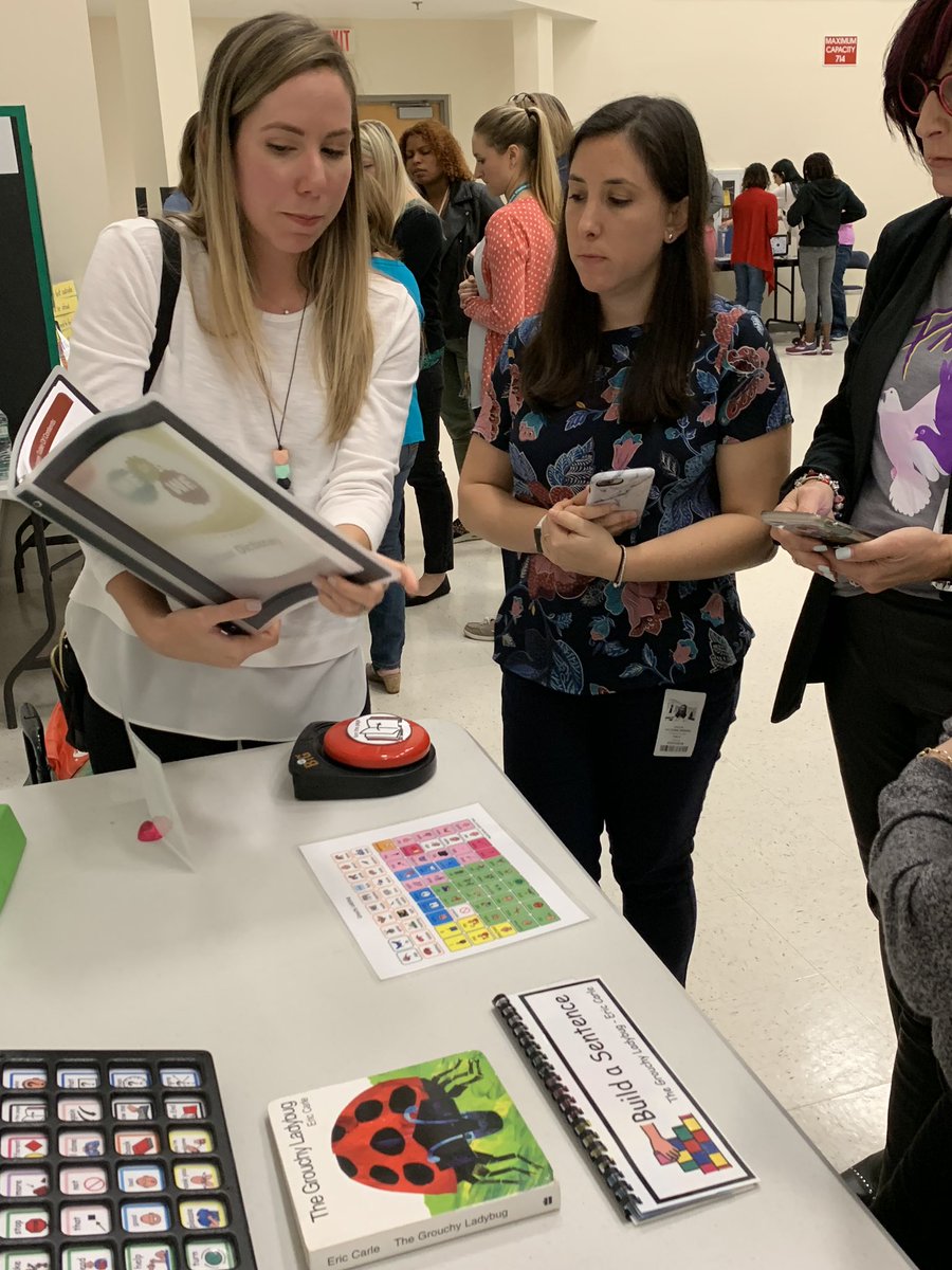 APalelis's tweet photo. Asd coaches are having fun learning more about AAC. @BrowardESE_SS @GGrigull https://t.co/qsfuNOIeFK
