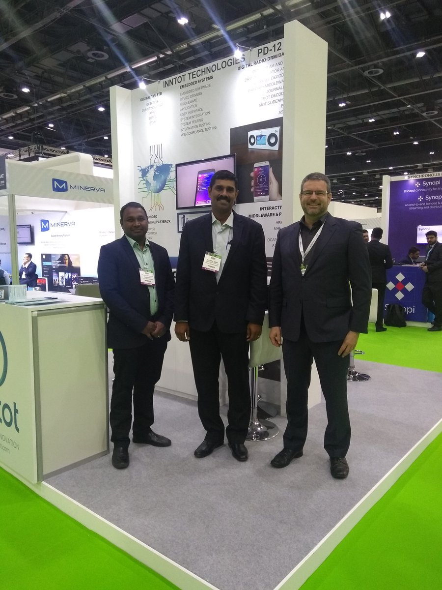 inntot's tweet image. Inntot @CABSAT - Dubai, March 2019