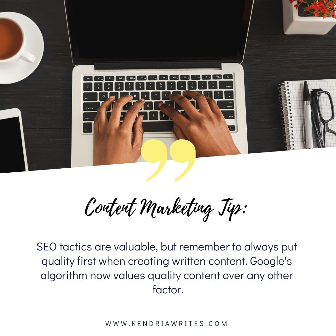 kendriawrites's tweet photo. Quality content is the foundation of a successful content marketing strategy. #contentmarketingtips #bloggingtips #seowebsitecontent https://t.co/SUAhroYUNL