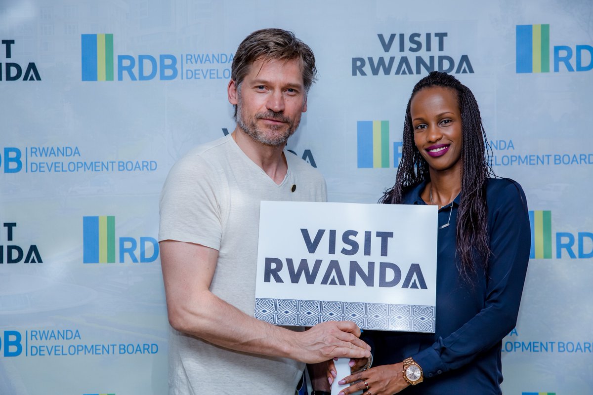 visitrwanda_now's tweet photo. #GameofThrones actor Nikolaj Coster-Waldau paid us a visit today @RDBrwanda to remind us winter is coming ❄❄🏔.  During his visit to Rwanda, he will enjoy various life-changing experiences including trekking the majestic mountain gorillas! #VisitRwanda https://t.co/WhaTXuSAS3