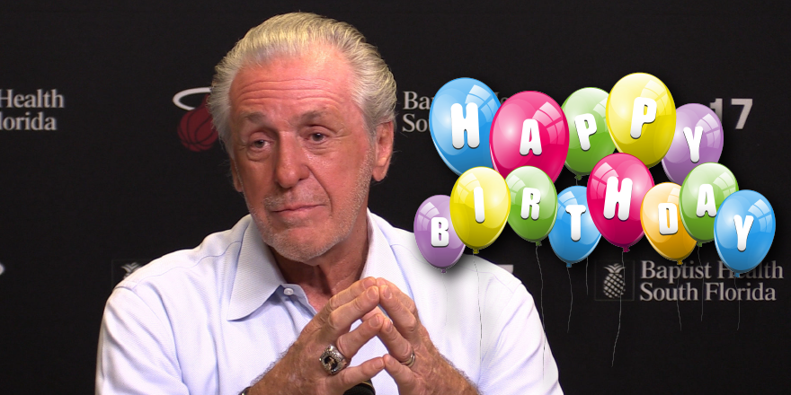 Happy Birthday to the godfather - Pat Riley 