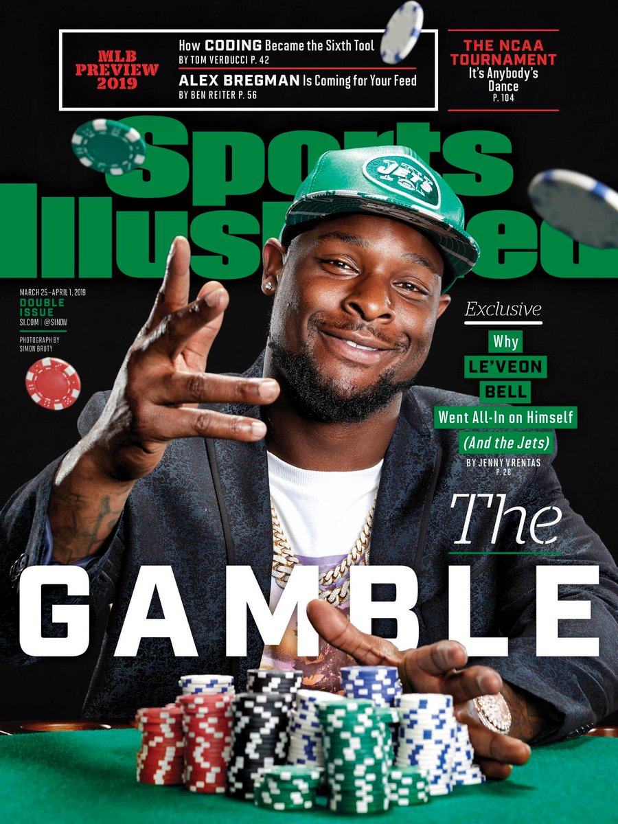 nyjets's tweet photo. 😍 @LeVeonBell x @SInow 😍 https://t.co/BIvXWuLwm3