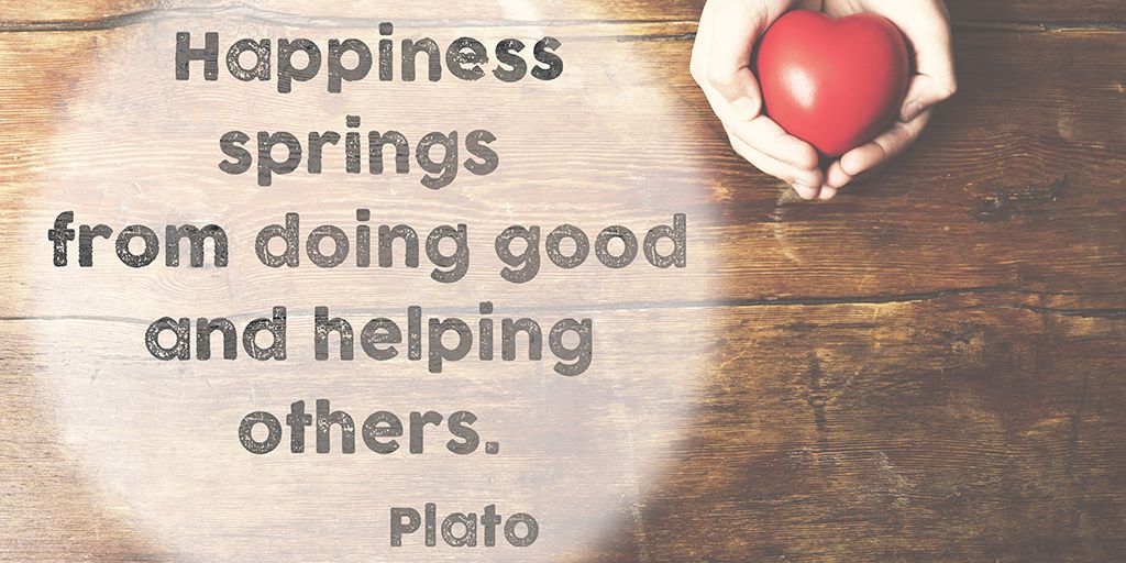 On this #InternationalDayofHappiness, remember that "Happiness springs from doing good and helping others." #Plato #PayItForward #Happiness #FirstDayofSpring #ComplyARM