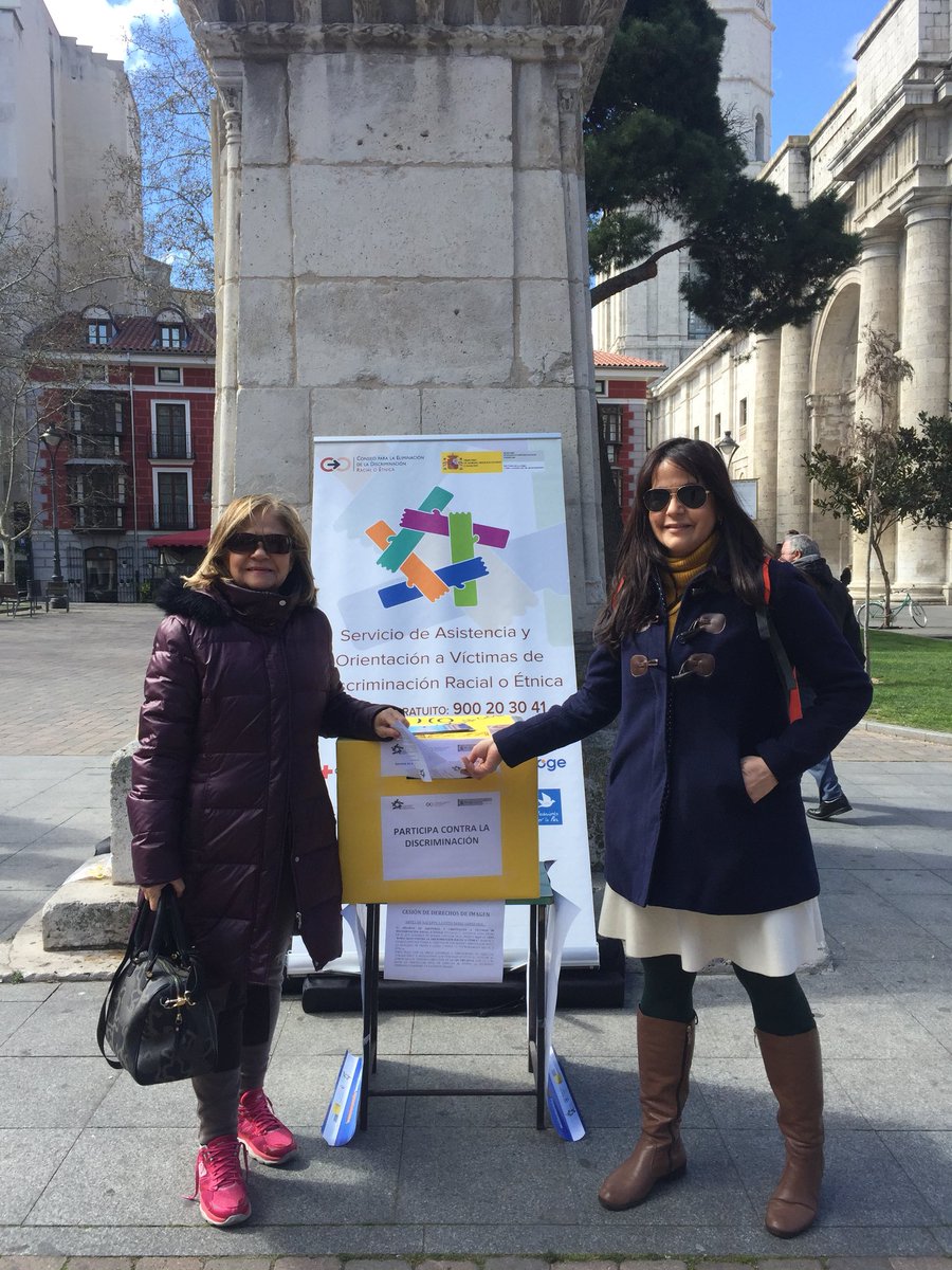 sobrinogonzalez's tweet photo. @OdhUVa @REDACOGE @ProcomarVLL @AbogaciayDDHH @icavalladolid @Accem_ong @CruzRojaEsp @gitanos_org @AyuntamientoVLL  @CEARefugio @Aspaym_CyL @cadiocva @EAPNCyL @cocemfecyl @MedicosdelMundo @FundacionMigrar @FundacionJuanS @carlitosRVA @RRViosca Valladolid contra la discriminación https://t.co/tIMGOrL2bO