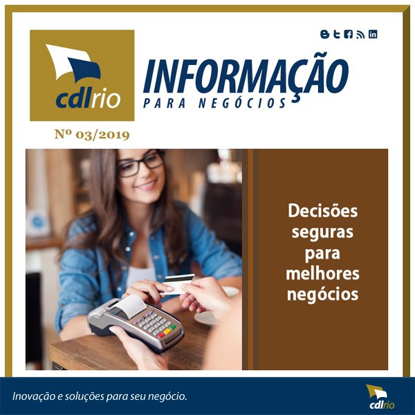 CDLRio's tweet image. Newsletter CDLRio | Boletim Informativo | CDLRio | 03/2019
Conheça nosso informativo mensal e fique atento às novidades: 
goo.gl/FK6wZ2