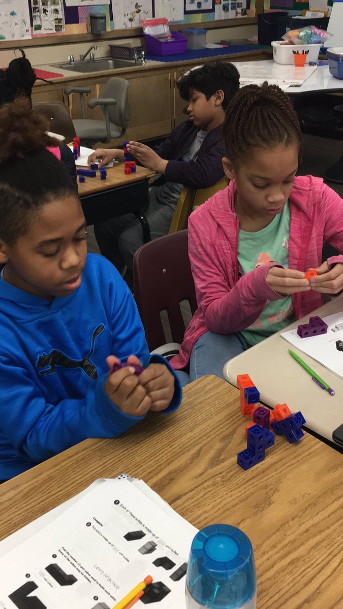 Using unit cubes to explore volume! #happeningathowell