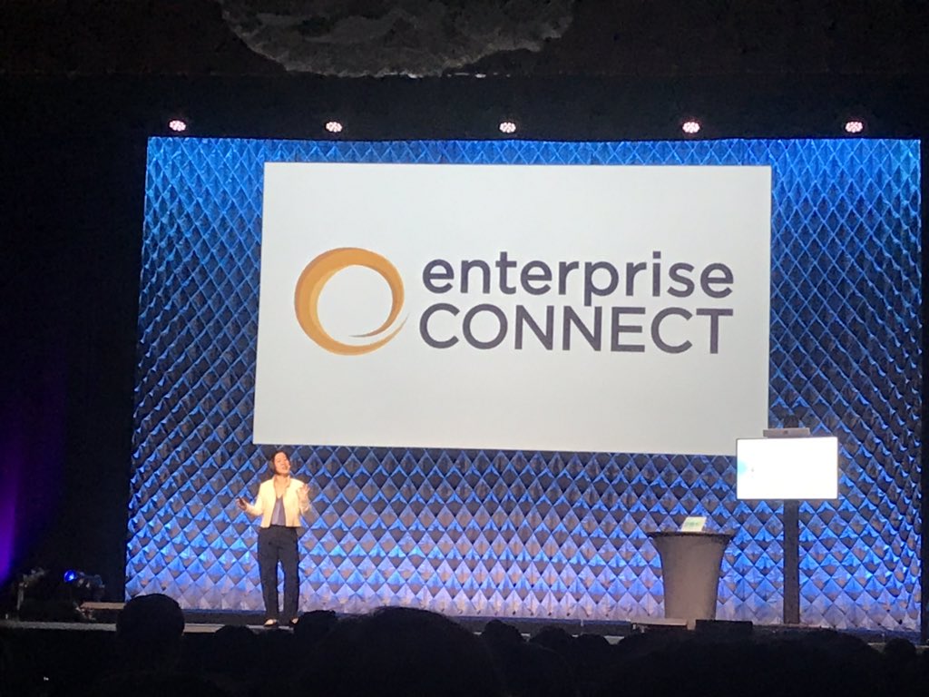 NeomNomad's tweet photo. @_amychang and team knocked the key note out of the park in. #EC19 @CiscoCollab .. Cool innovations in @Webex & amazing av’s to support them and #cognitivecollaboration is a nice tagline to go with the #Networkintuitive Kudos to the @Cisco marketing .. You guys rock! https://t.co/5zSvTvSCCf