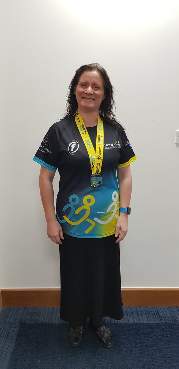 lockmetal1's tweet photo. On Sunday our colleague Pam ran the #StaffordHalfMarathon in 2hrs 30mins! Well done Pam! https://t.co/ax4kkzOy9O