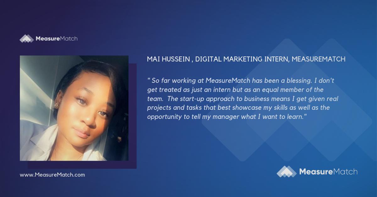 MeasureMatch's tweet photo. In our latest blog, #MeasureMatch #intern Mai discusses how she made a bold move and decided to quit her job in pursuit of something with a lot more creative freedom. https://t.co/Rw0d2tpnA0
#productivity #womenintech #SocialMediaManagement #dobetternow #stem https://t.co/llFXSRm0Ka