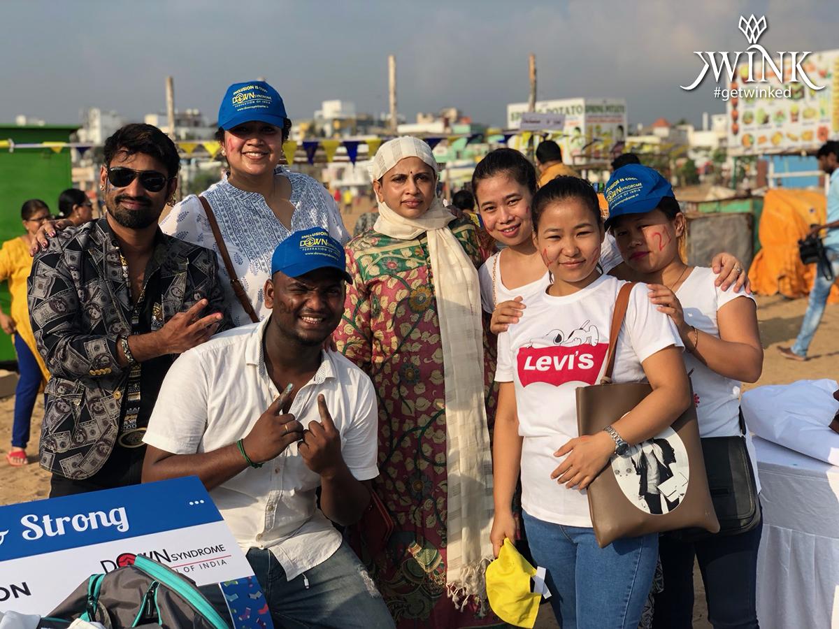 whatawink's tweet photo. On account of #WorldDownSyndromeDay, we had the privilege to spend time with some kids and got them winked stylish last Sunday. A huge thanks to Anusha Swamy for letting us be a part of this event.
Catch @Sai_Pallavi92 too who attended the event.
#InclusionIsCool #WINK 
1/2 https://t.co/UWeC4WIB5p