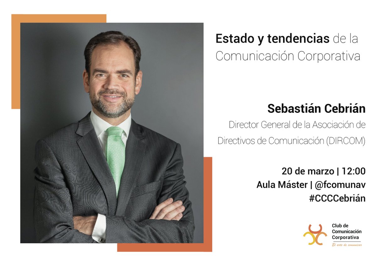 ClubComCorp's tweet photo. Para los miembros del #ClubComCorp 👥 sí que va a ser #FelizMiércoles, porque solo falta 1️⃣ hora para que @SebasCebrian nos imparta 🗣 la segunda sesión de este año, titulada "Estado y tendencias de la Comunicación Corporativa" 🔝 #ElArteDeComunicar #CCCCebrián https://t.co/20dFpnEefQ