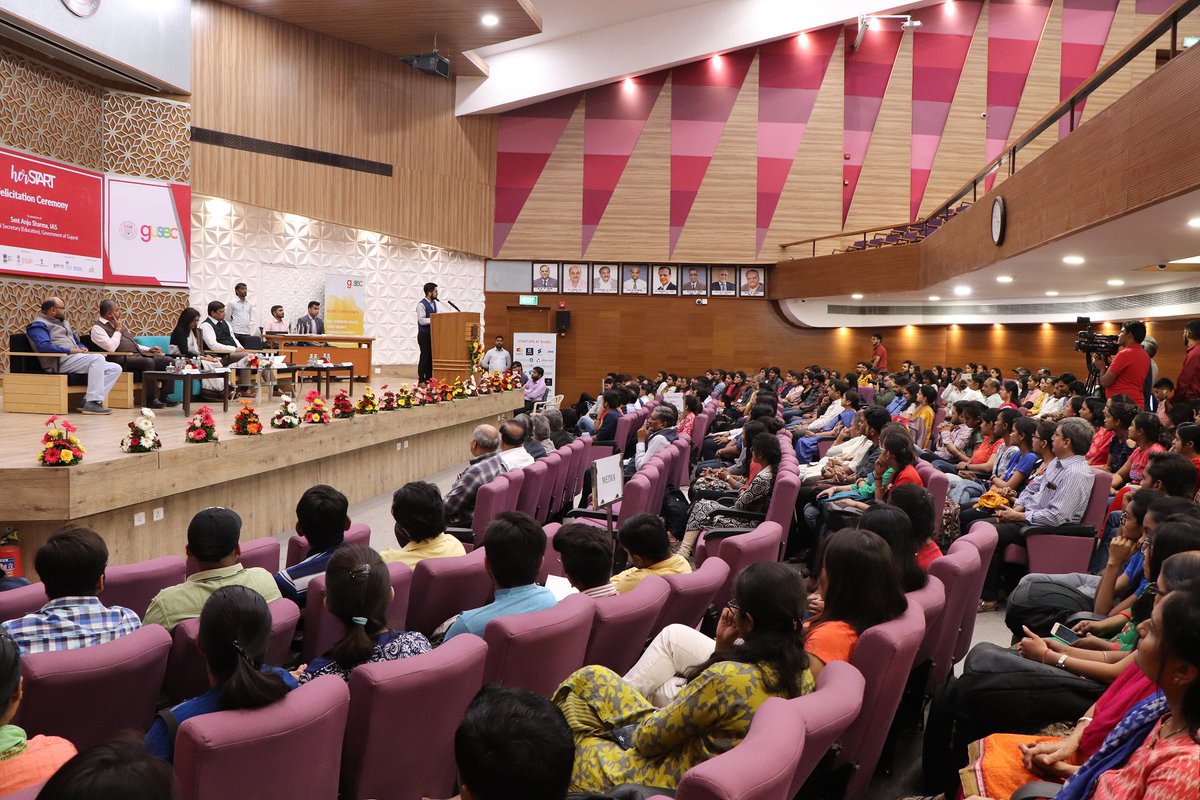 tieahmedabad's tweet photo. The felicitation ceremony of herSTART was held on 19 March 2019 where top 35 ideas were selected from a pool of 650 participants.
herSTART is an initiative by @GUSECIndia with the support of TiE Ahmedabad.
#TiEAhm #herstart https://t.co/VnOBfXS2po
