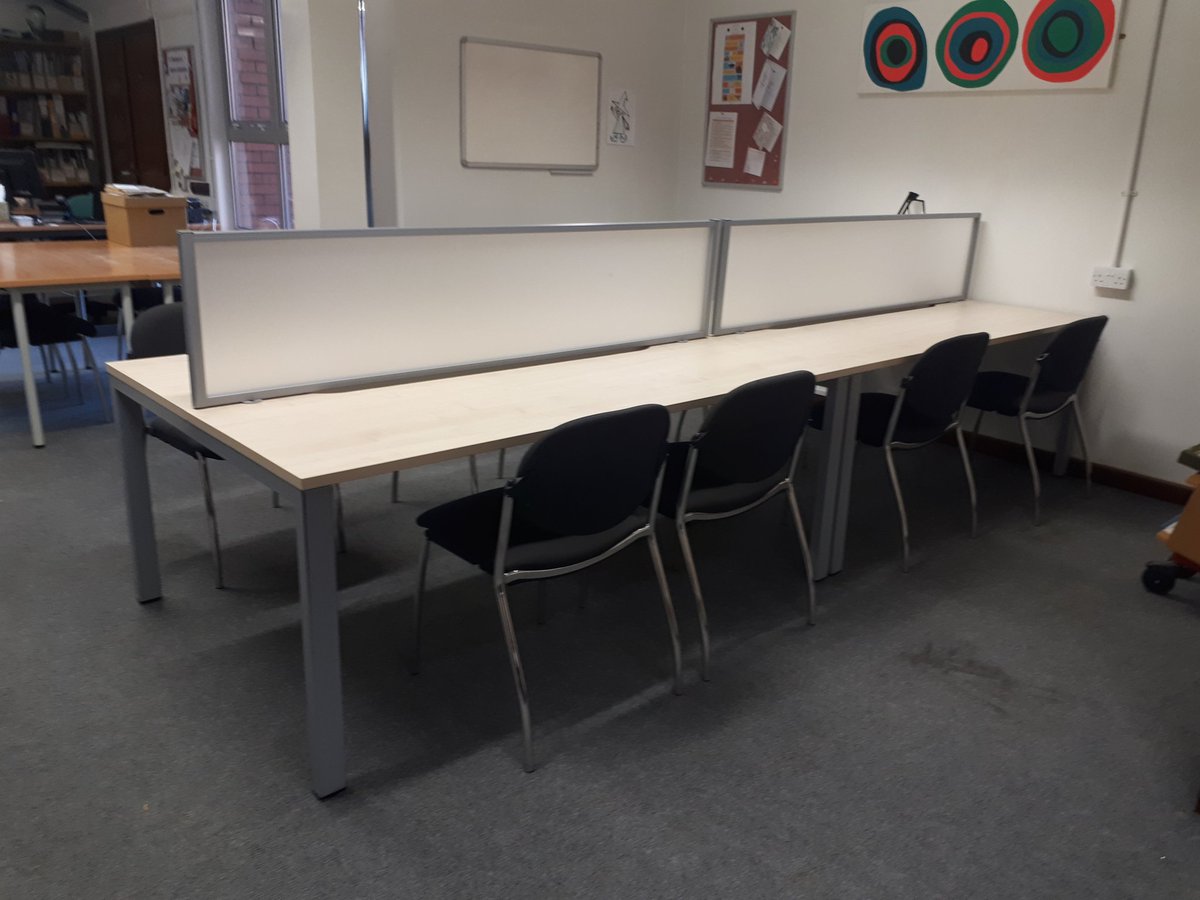 DMUSpecialColls's tweet image. Thanks to @LibraryDMU #SpaceForSuccess we now have a glorious new reader room set up! We can comfortably fit 16 readers - more readers more archives access whoop whoop. Does this count as a #shelfie @explorearchives @dmuleicester
