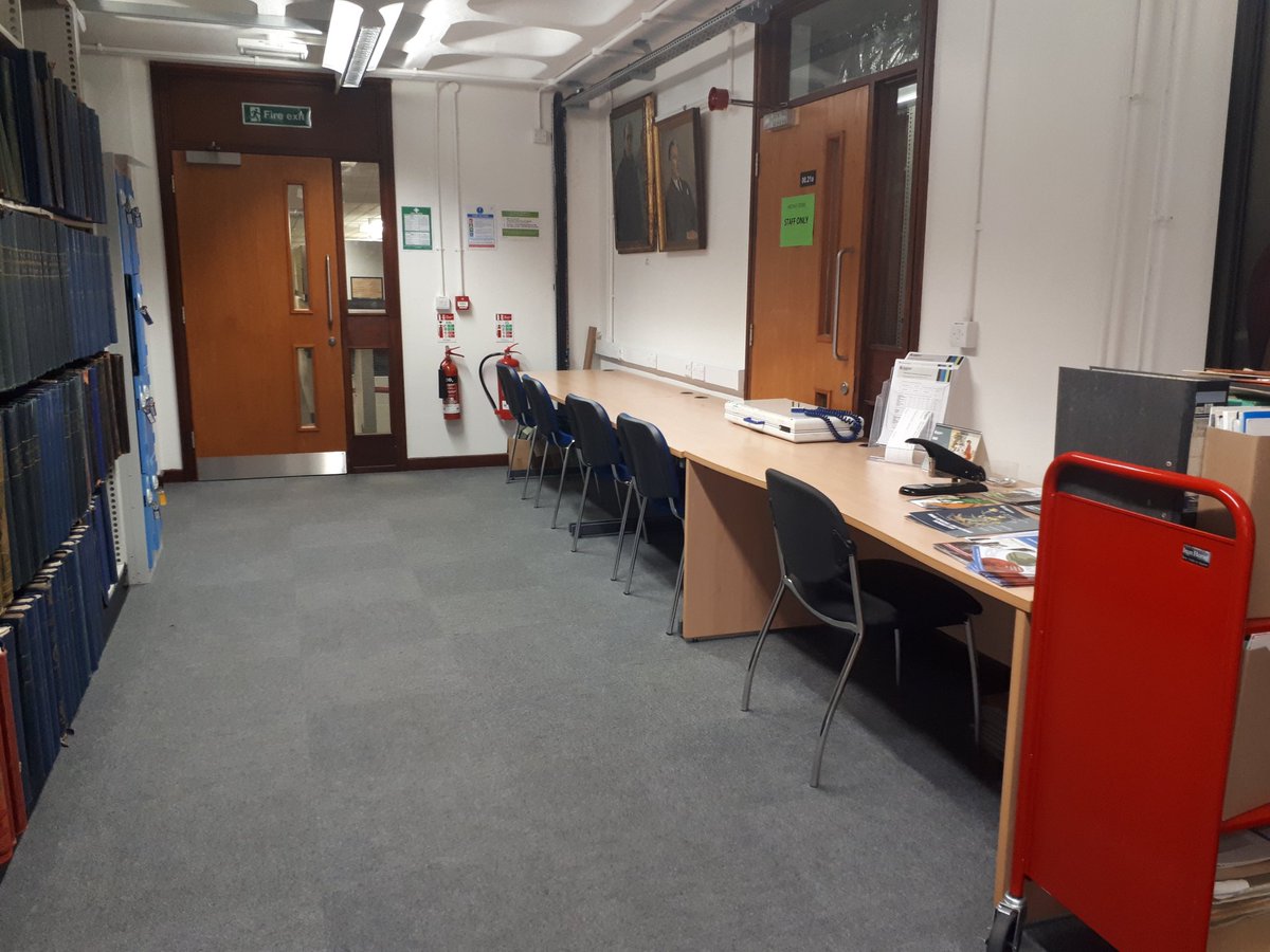 DMUSpecialColls's tweet image. Thanks to @LibraryDMU #SpaceForSuccess we now have a glorious new reader room set up! We can comfortably fit 16 readers - more readers more archives access whoop whoop. Does this count as a #shelfie @explorearchives @dmuleicester