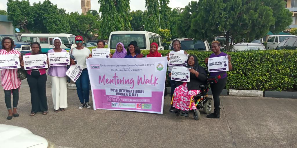 Balance for Better
IWD 2019
Association of Professional Women Engineers in Nigeria Lagos Chapter (APWENLagos) 

#IWD #BalanceforBetter #BalanceForBetter #BetterTogether #apwen #femalesupremacy #femaleengineers #