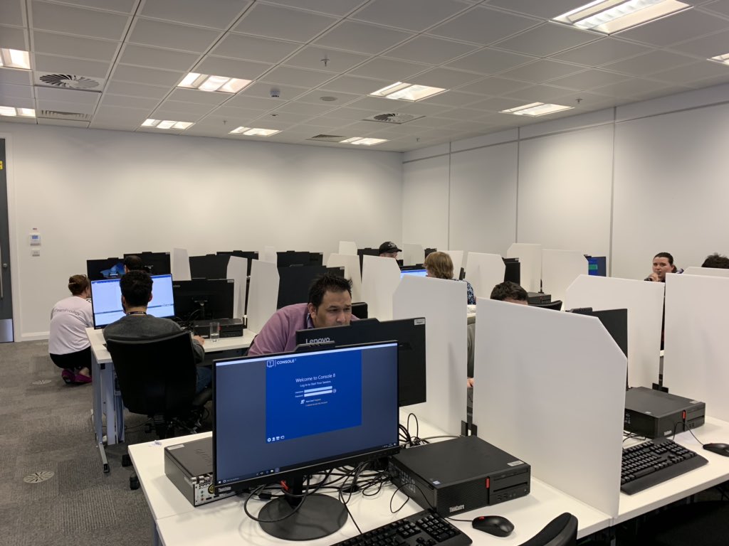 BCULiam's tweet photo. First session underway of testing for our TestFest! Huge thanks to @profnickmorton and @CertMatters for enabling this to happen! Good luck to all students sitting exams today @MyBCU @microsofteduk #mos4n19 #digitalskills #graduateplusweek https://t.co/nvC00dNuFu