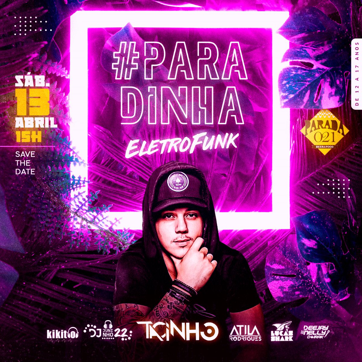 paradinha021's tweet photo. Dia 13 tem #Paradinha com @DTacinho e +5 djs confirmados. Bora? 👀🙏

LISTA 10$ ATÉ 16H ⬇️ 
https://t.co/38rOihDlzs https://t.co/F4xFstOwVo
