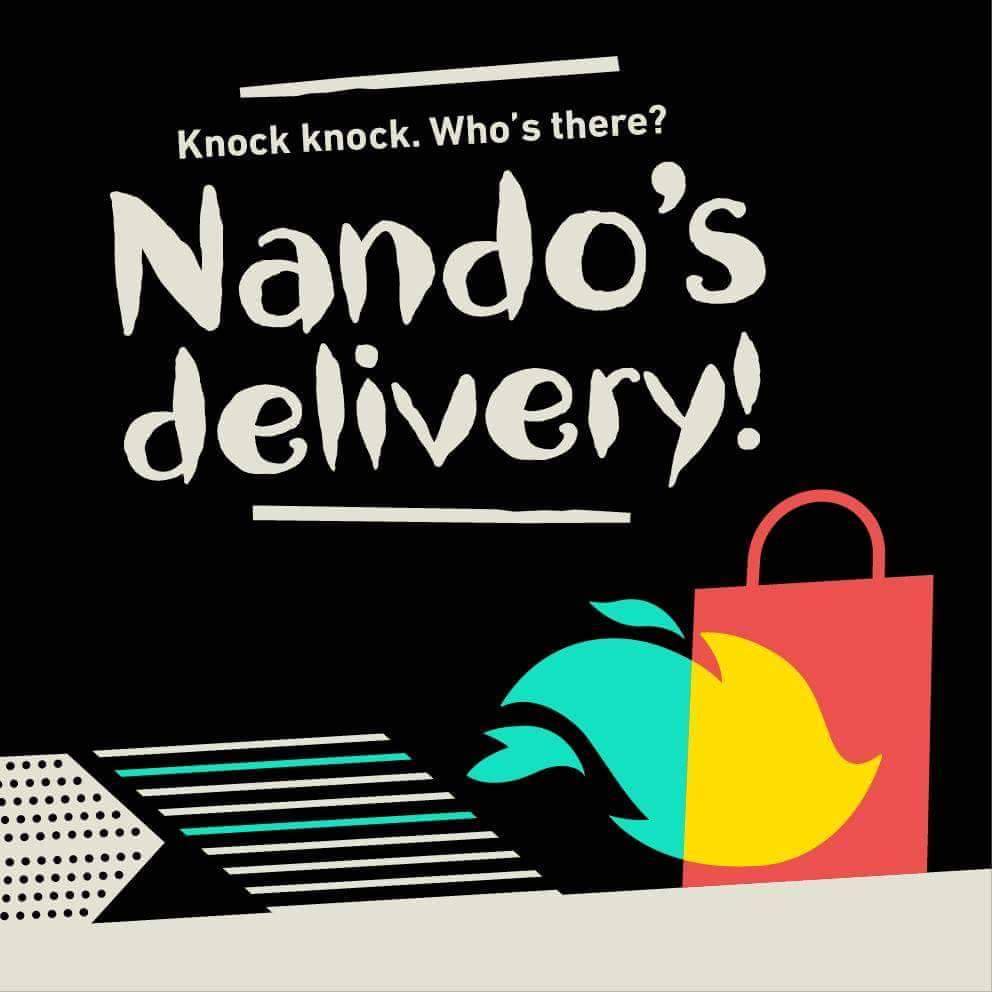 NandosBotswana's tweet photo. #MonateWaFlava delivered to your door because you deserve to PERi-PERi whenever. #DeliveringYouFromHunger https://t.co/a43Q4PwiL2