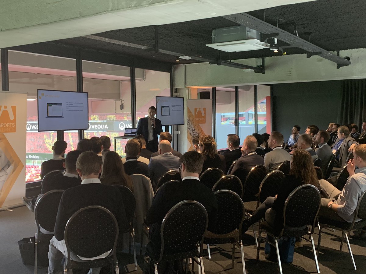 We’re off with the Sports Alliance Day for the Benelux. 40+ clubs are present to get an update about Sports Alliance and to get inspired #saday2019 #foodforthought