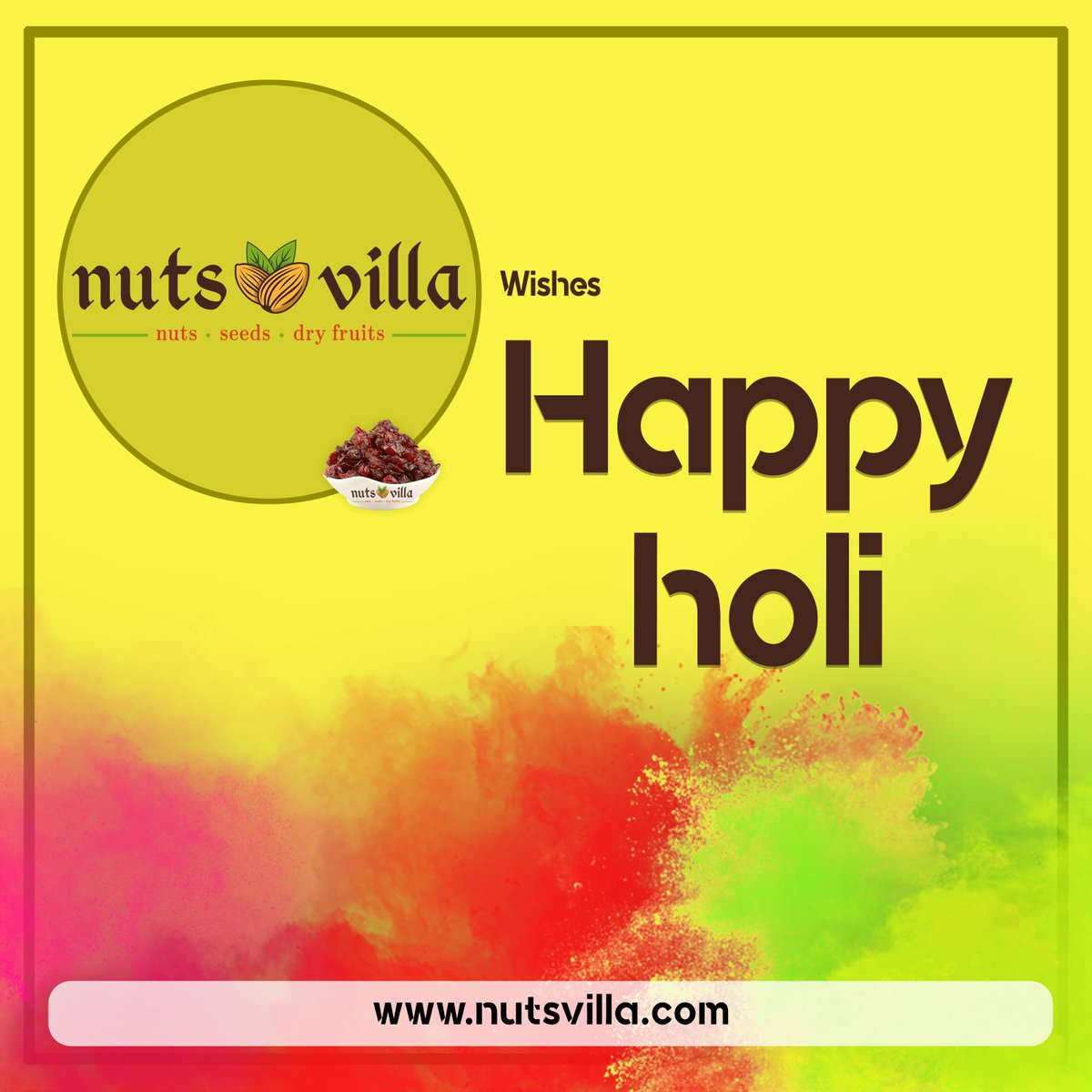 nutsvilla18's tweet photo. Happy Holi to you and your family.

May your life be colored with the hues of happiness!

#Nutsvilla #Holi #Holi2019 #Festival #Colours #Brotherhood #Love #HappyHoli2019 #Holifestival #Colorrun #Like #India  #photography https://t.co/NEzA3JNxMh