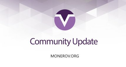 19/03 #MoneroV's Community Update - RCT Outputs, Caching Upgrade, Mismatches Bug.. - monerov.org/community-upda…

$xmr #Monero #cryptocurrency #altcoins #CryptoNightV7 #hardfork $xmv