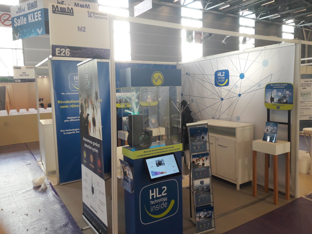 hl2_fr's tweet photo. Venez nous rencontrer au @SalonMtoM, Stand E26, pour discuter #IoT #LPWAN #VibrationMonitoring #GunShotDetection et assister aux tables rondes que nous co-animons 👉 https://t.co/Sdj6eciHD1 https://t.co/lXf38gUZ2U