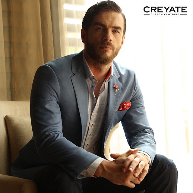 Creyate's tweet photo. It takes two to tea on a bright, sunny afternoon. And in case you were planning for it, the tangerine contrast fil coupé shirt knows precisely how to strike the spark. Teamed with a breathable blue blazer and checkered trousers. Customized to your fit. And style.
#creyate #shirts https://t.co/ywbAunC2p9