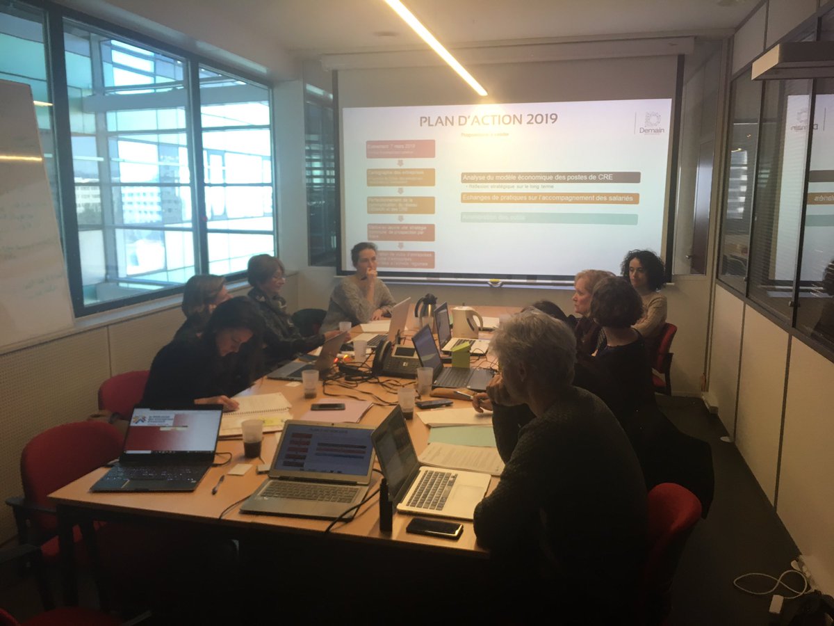 Échanges de pratiques entre les membres du réseau DEMAIN, de la pérennisation de leur travail à la réflexion sur les recrutements et l’accompagnement des candidats  #rh #recrutement