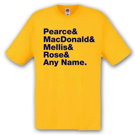 Stags back into the top 3 Monday night!
Show that you're yellow through and through with our personalised Stags t-shirt.
Have your name along side your favourite Stag. 
To order go to stagspersonalisedgifts.co.uk 
or pop into our office on Bancroft Lane in Mansfield