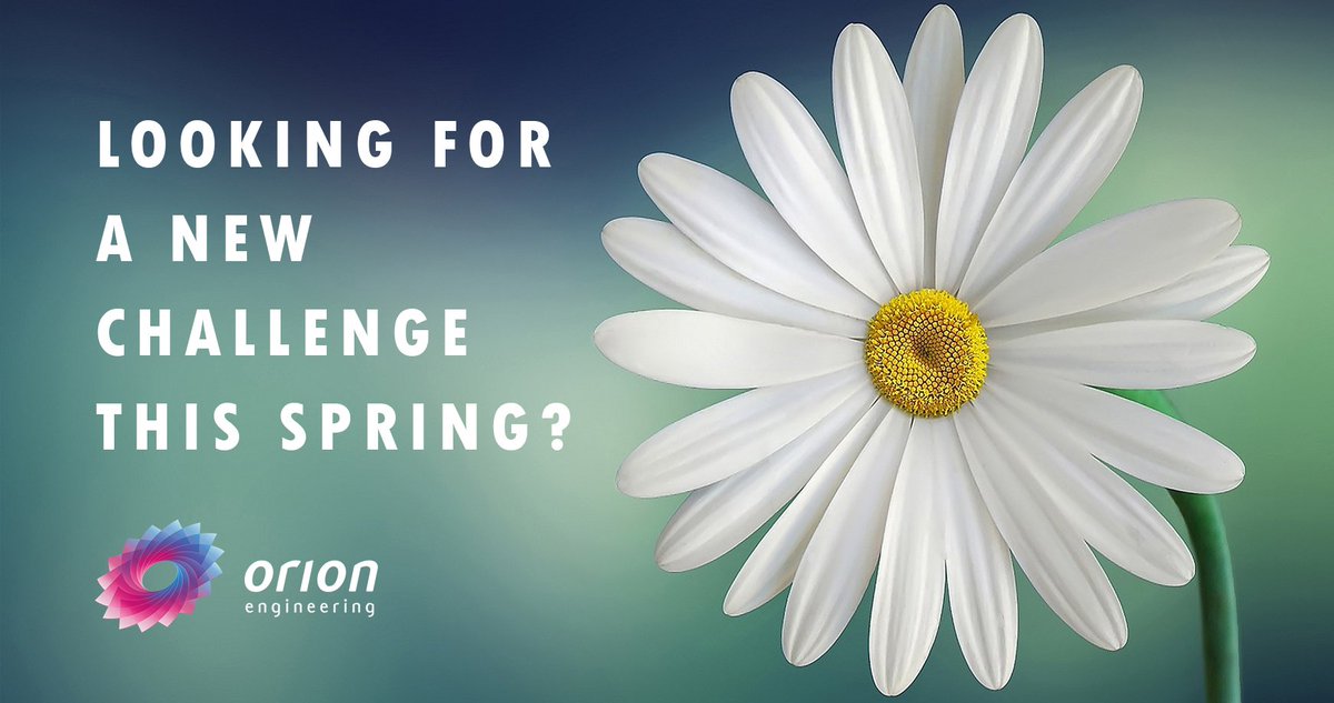 The spring has officially started! Are you looking for a new challenge this spring? Then take a look at all of our challenging vacancies in the link below:
orionengineering.nl/?post_types=po…
