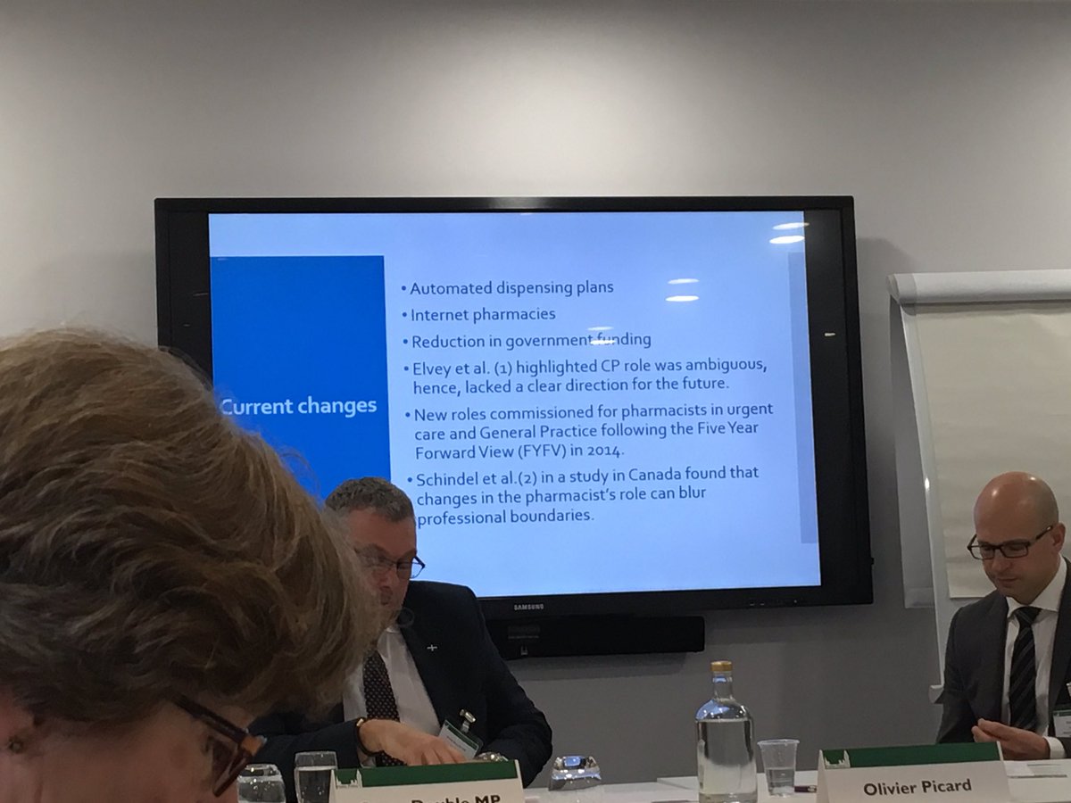 ThomasBioPulse's tweet photo. Prof Reem Kayyali diving into the changes rocking c pharmacy #cpfuture https://t.co/YzWykSsm6l